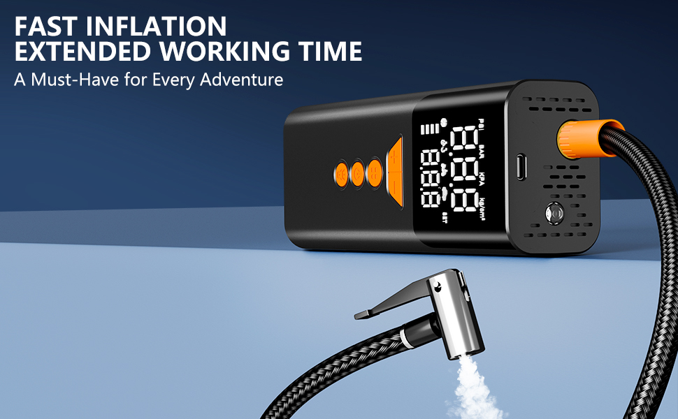 smart pump tire inflator car