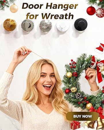 Door Hanger for Wreath