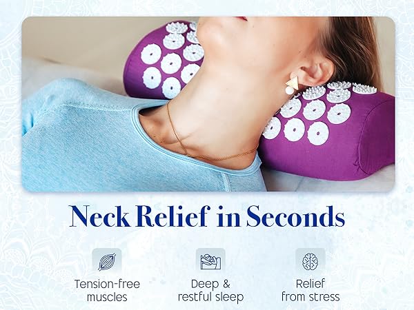 Cushioned Acupressure Mats with Carry Bag for Men and Women