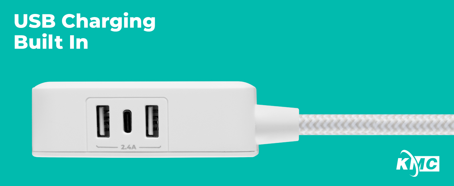 USB Charging Built in - KMC