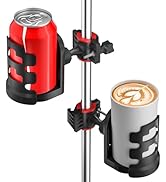 Adjustable Mic Stand Drink Holder with 360° Rotate Microphone Stand Cup Holder - Universal Water ...