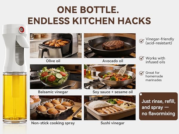 spray bottle for olive oil