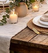 WDF 300Pcs White and Gold Plastic Plates - Gold Plates Disposable - 50 Guest Disposable Dinnerwar...