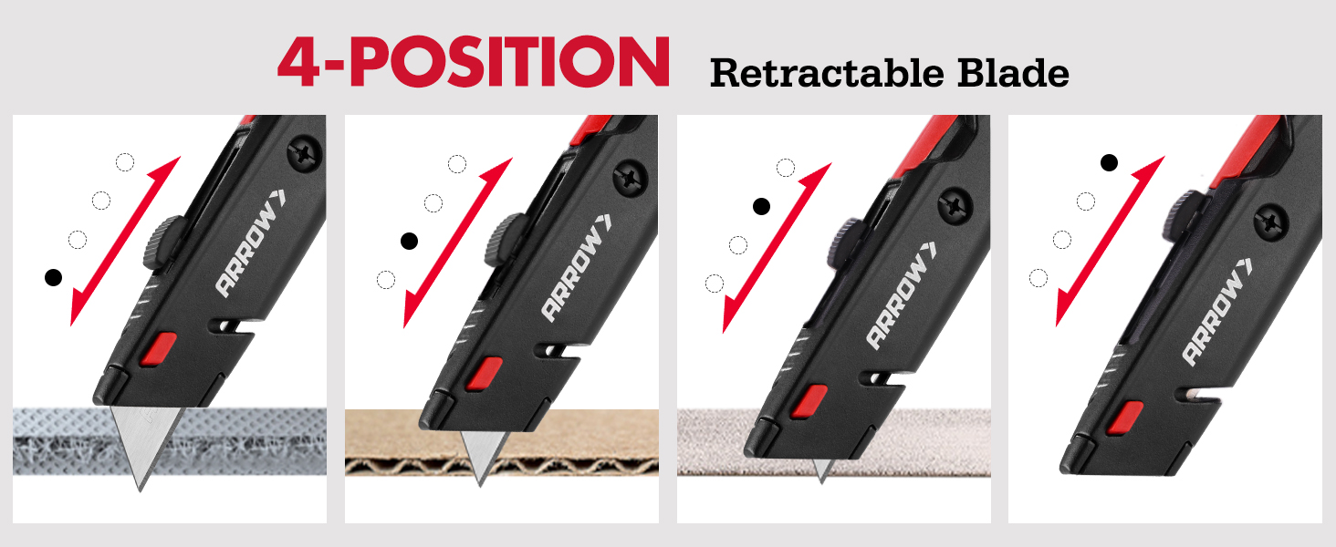 utility knife safety box cutter opener razor blade knife belt pocket knife retractable boxcutter