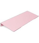 Rulyyo Ergonomic Computer Keyboard Stand - 17 Inch Pink Acrylic Keyboard Riser for Desk Tilted Ke...