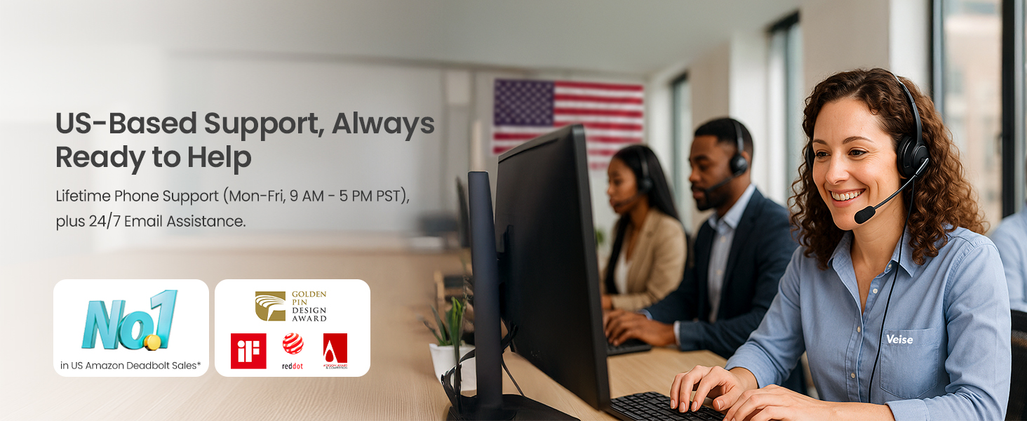 keyless entry door lock with handle