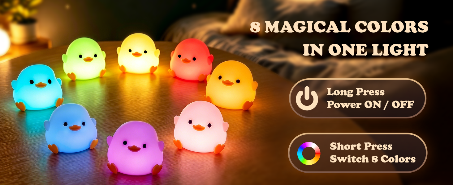 duck night light