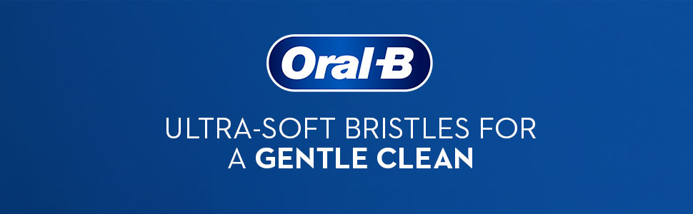 Ultra-soft bristles for a gentle clean