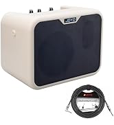 JOYO 10W Portable Bass Amplifier with 15ft Bass Guitar Cable Mini Bass Practice Amp Battery Power...