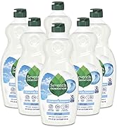 Seventh Generation Dish Liquid Soap Free &amp; Clear liquid soap Pack of 6 Dishwashing Soap Dish Soap...
