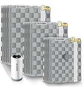 Vacuum Bags for Travel with Rechargeable Digital Display air Pump, 21 PCS Combo Travel Size Vacuu...