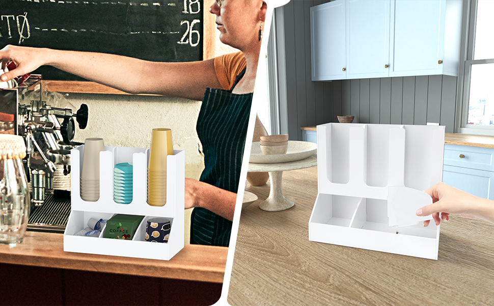 wall mount condiment organizer