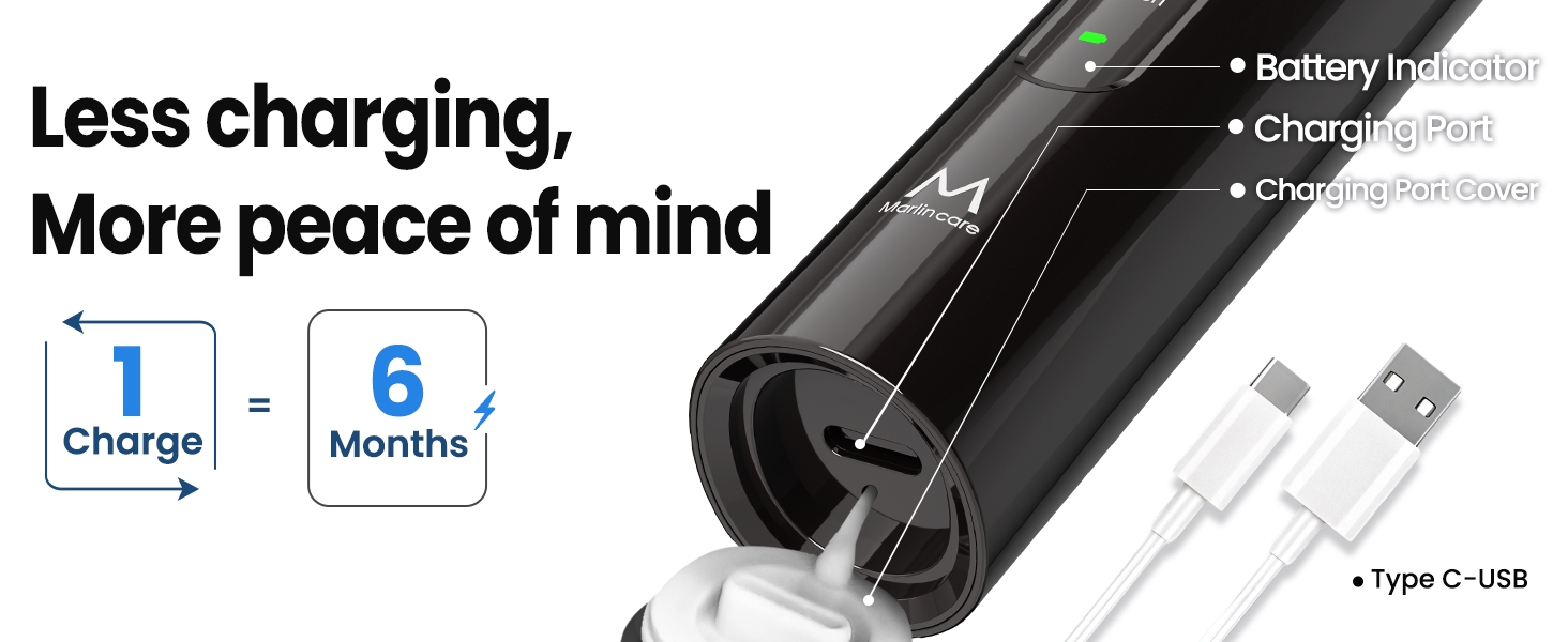 Marlincare electric toothbrush