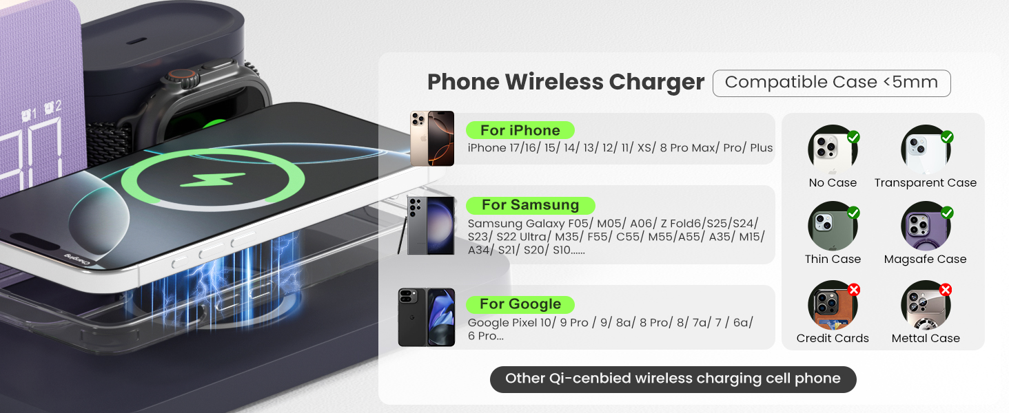 iphone charging station