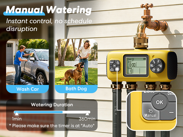 Manual Watering