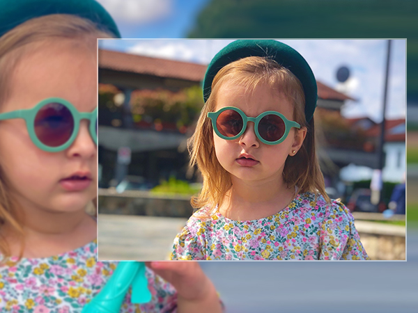 SOJOS Cute Round Polarized sunglasses for kids Girls Boys Vintage UV400 Protection Children SK5606