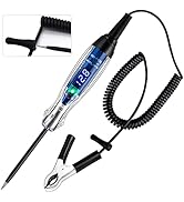 AWBLIN Automotive Test Light 3-60V DC Digital LED Circuit Tester, Heavy Duty Light Tester with Vo...