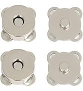 Magnetic Snaps Buttons Plum Magnetic Snap Closures for Purses Bags Clothes Handbags Scrapbooking,...
