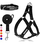 No Pull Dog Harness - Adjustable Step-in Harness &amp; Leash Set for Small, Medium, Large Dogs - Esca...