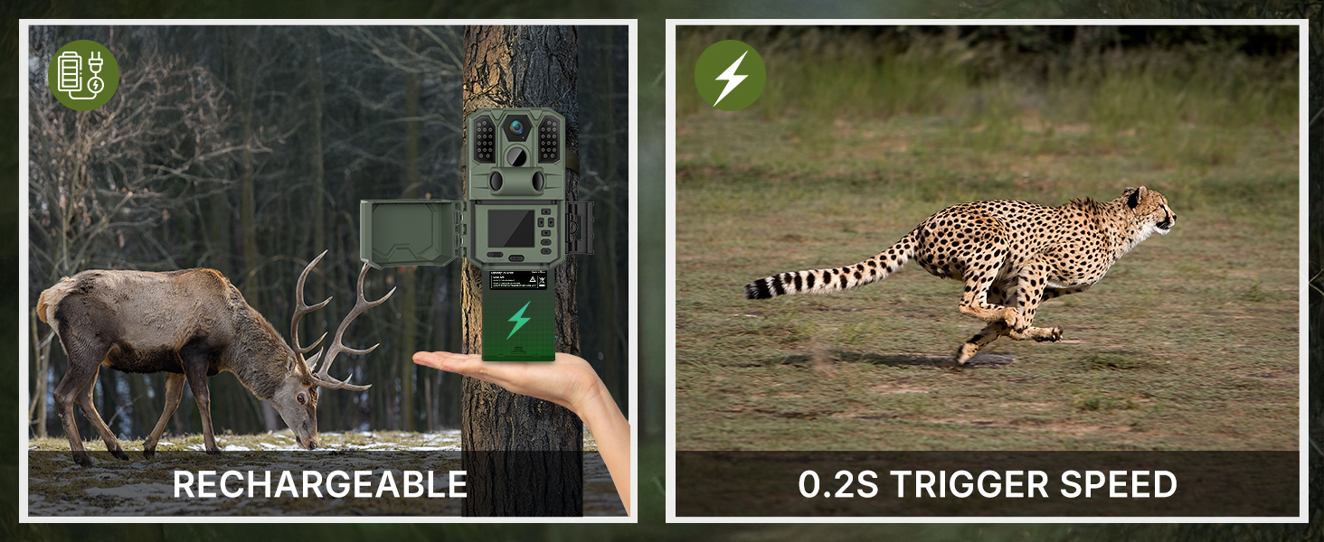 field cameras with night vision motion activated hunting trail cameras