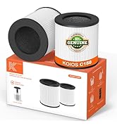2 Pack KOIOS C150 Air Purifier Filter, Official Certified H13 True HEPA Replacement Filter Compat...