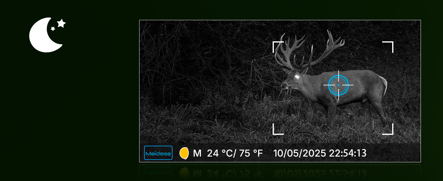 meidase night vision trail camera