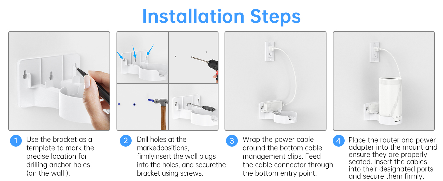 Wall Mount Kit for TP-Link Deco