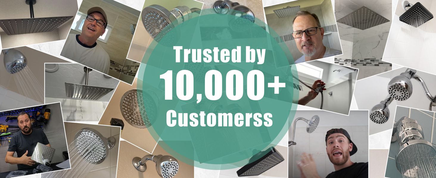 rainfall shower head