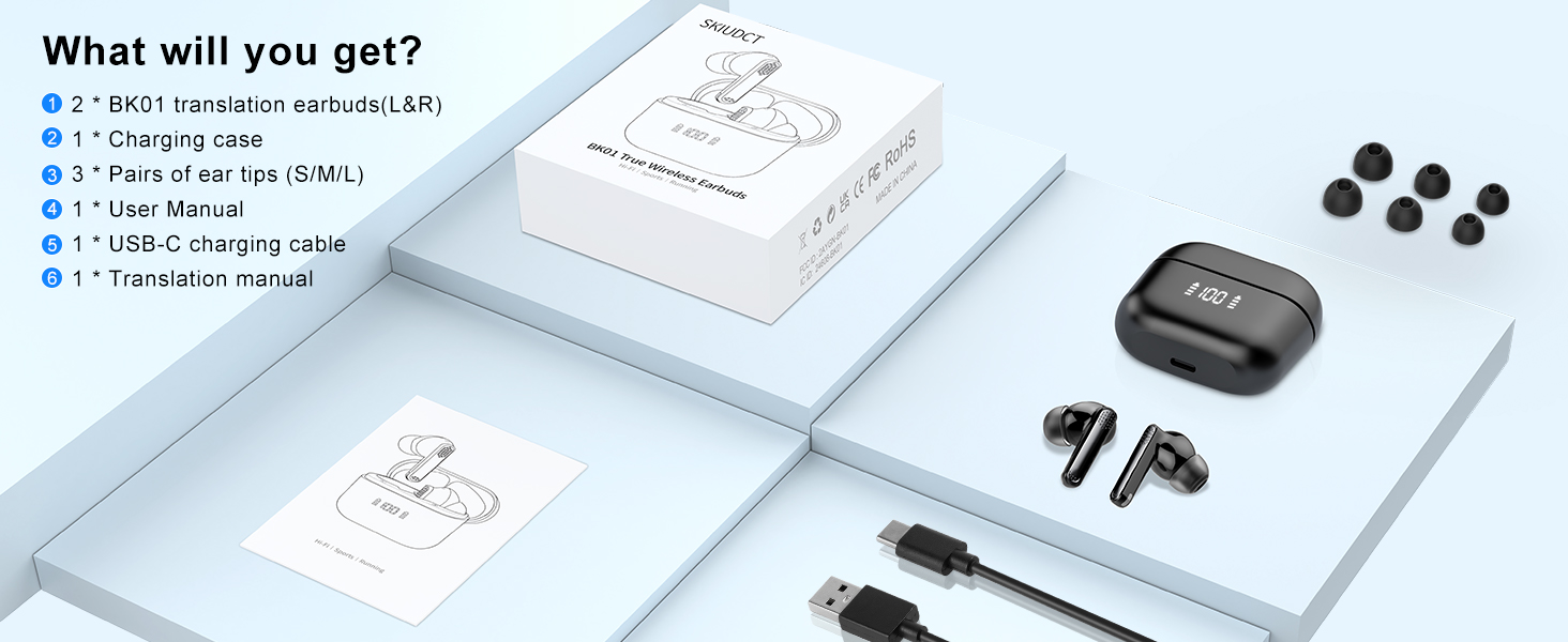 wireless translation earbuds