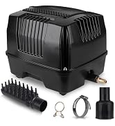hygger Pond Aerator Pond Air Pump Linear Air Pump Powerful Quiet Commercial Tank Air Pump Pond Pu...