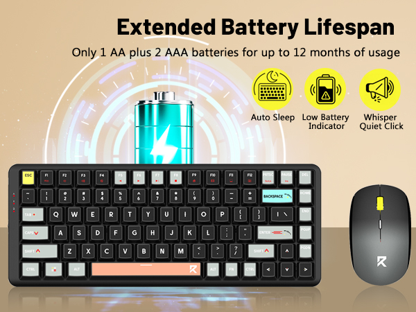 Extended Battery Lifespan