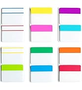 KICNIC 2 Inch Sticky Tabs Index Tabs 240 Pieces, Colored Reading Tabs Self Adhesive, Arrow Flags ...