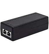 Gigabit PoE+ Injector Adapter - 30W 48V Power Over Ethernet Plus - 10/100/1000Mbps IEEE 802.3af/a...