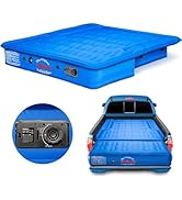 Pittman - Tacoma Truck Bed Mattress 5.5 ft > 5ft - Airbedz Mid Size - Short Truck Bed Air Mattres...