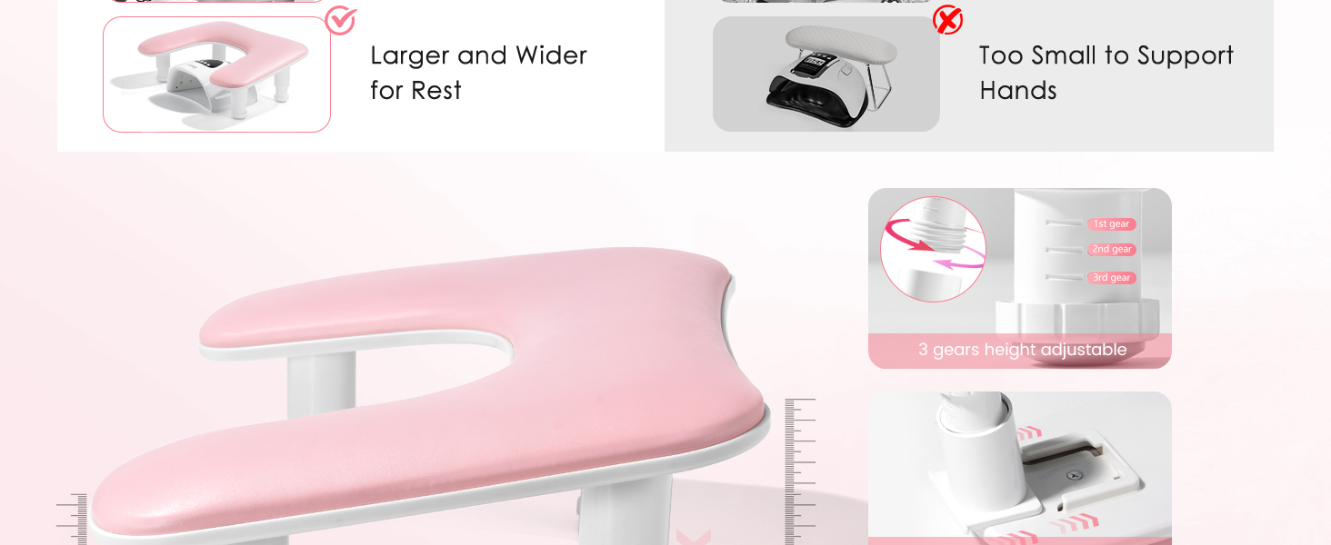 arm rest for nails tech cushion pillow hand rest stand