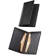 VULKIT Leather Business Card Holder 2 Sided Slim Business Name Card Organizer for Men or Women, U...
