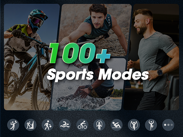 100+ Sports Modes