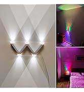 Night Light Projector,Led Projector Kids Bedroom Lights Wall Sconces RGB and White Lamp Perfect f...