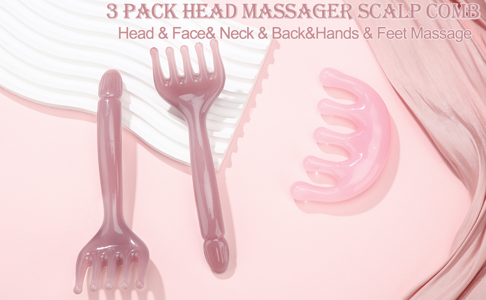 Head Massager Scalp Comb