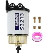 CARMOCAR Fuel Filter Water Separator replacement for Marine Outboard Motor Mercury with 3/8" Barb...