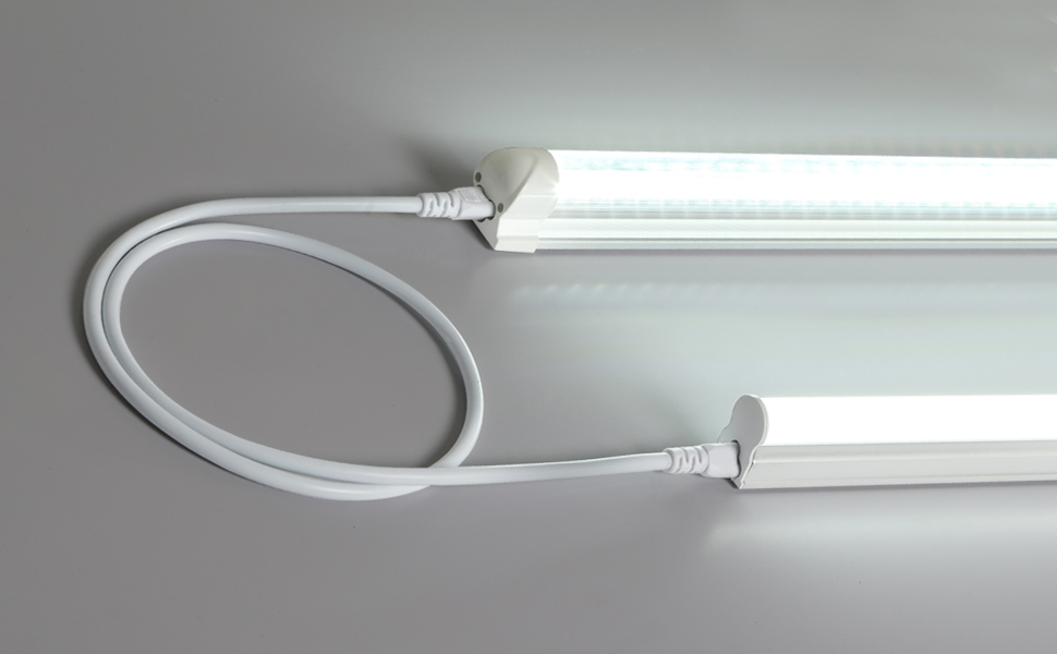 3-Prong Extended Power Connecting Cord for LED Integrated Tube Light, Shop Lights, Garage Light