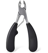 Podiatrist Toenail Clippers, Professional Thick &amp; Ingrown Toe Nail Clippers for Seniors &amp; Men, Pe...