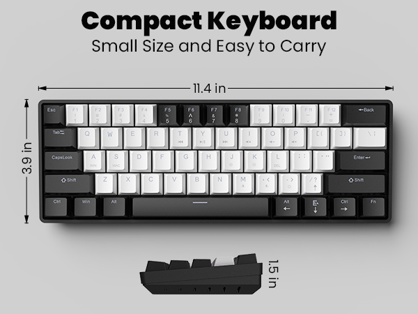 gaming keyboard mechanical keyboard teclado mecanico red dragon keyboard gaming keyboard 60 percent