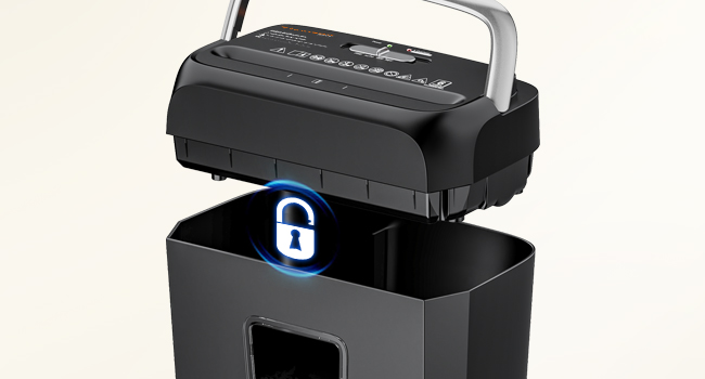 Bonsaii Paper Shredder for Home Use, 3.4 Gal Wastebasket