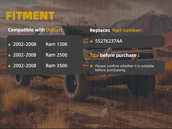 2002-2008 RAM 1500 tailgate handle with camera-5