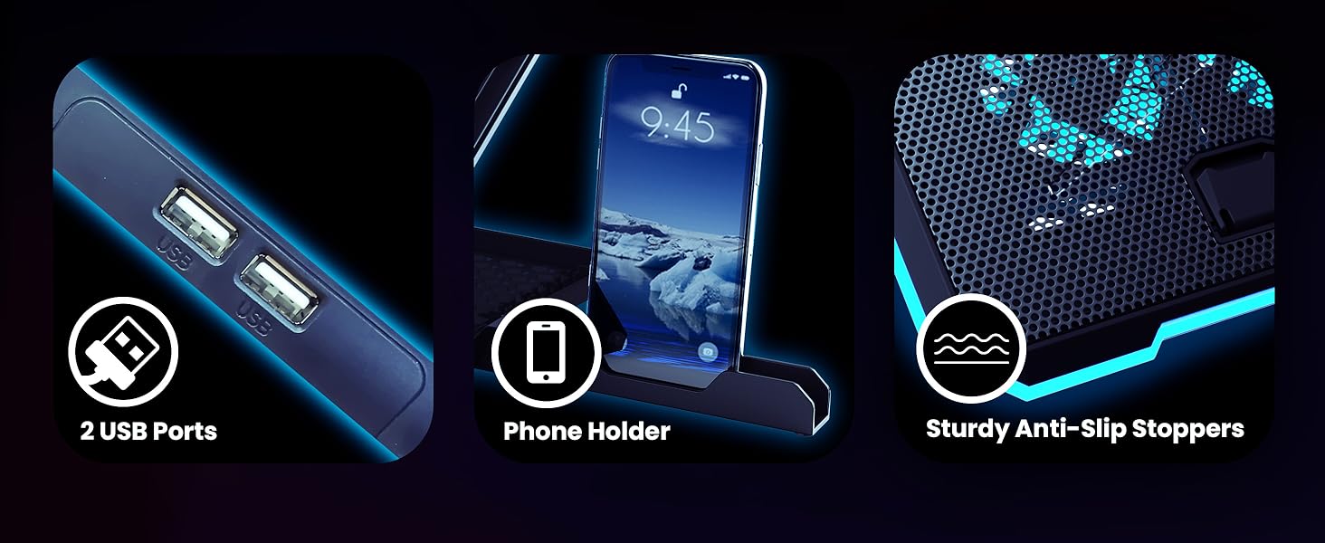 KLIM V14 Laptop Cooling Pad