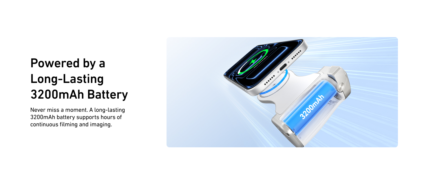 magnetic phone camera grip