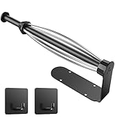 Paper Towel Holder Under Cabinet, Single Hand Operable Wall Mount with Damping Effect, Self-Adhes...
