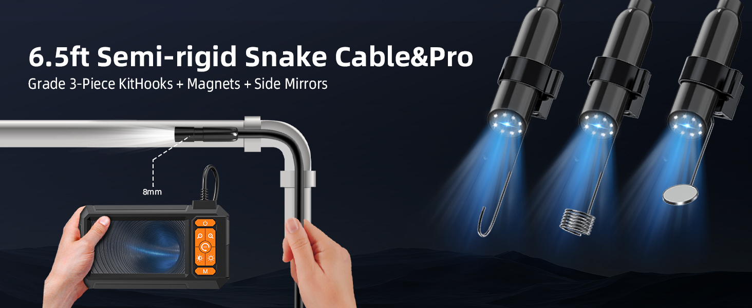 Endoscope Camera with Lights
