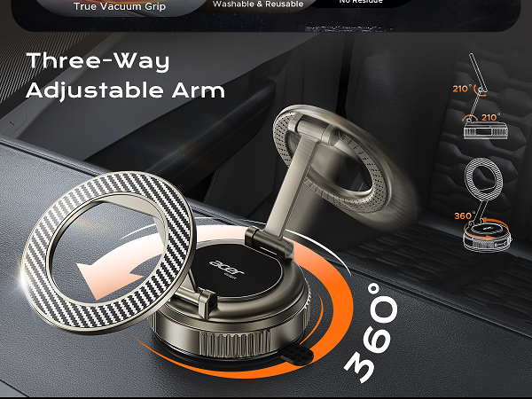 Three-Way Adjustable Arm